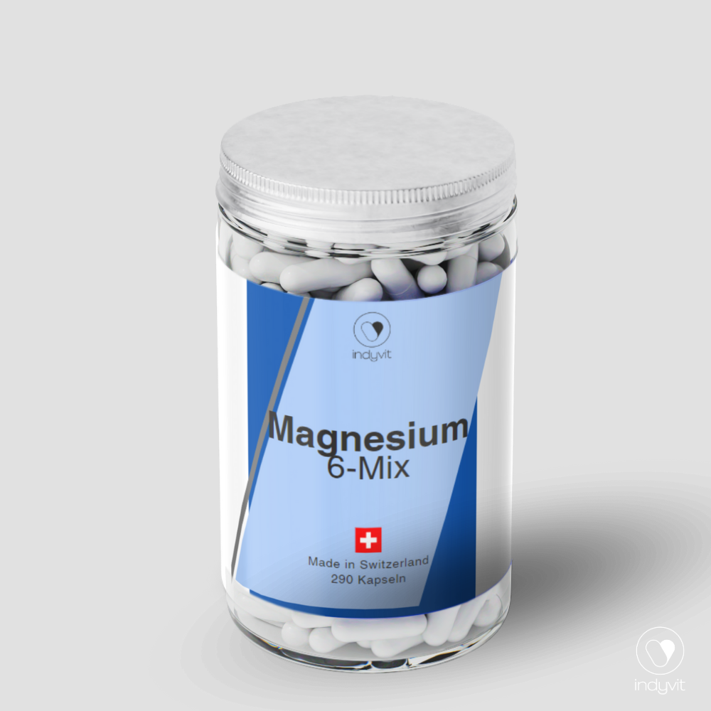 indyvit Magnesium 6-Mix (290 Kaps.)