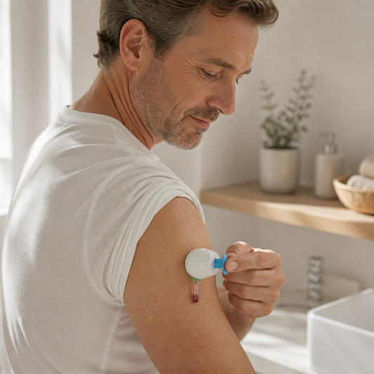 indyvit Hormon-Test Mann – Anwendung zu Hause